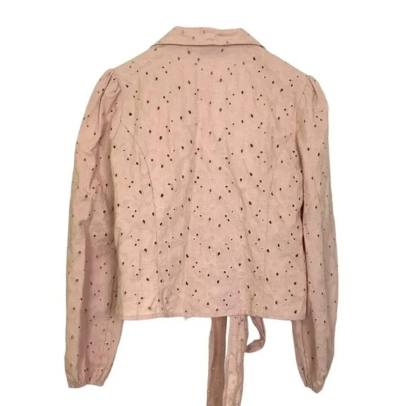 NWT Madison Young Eyelet Blouse Top - Picture 7 of 10